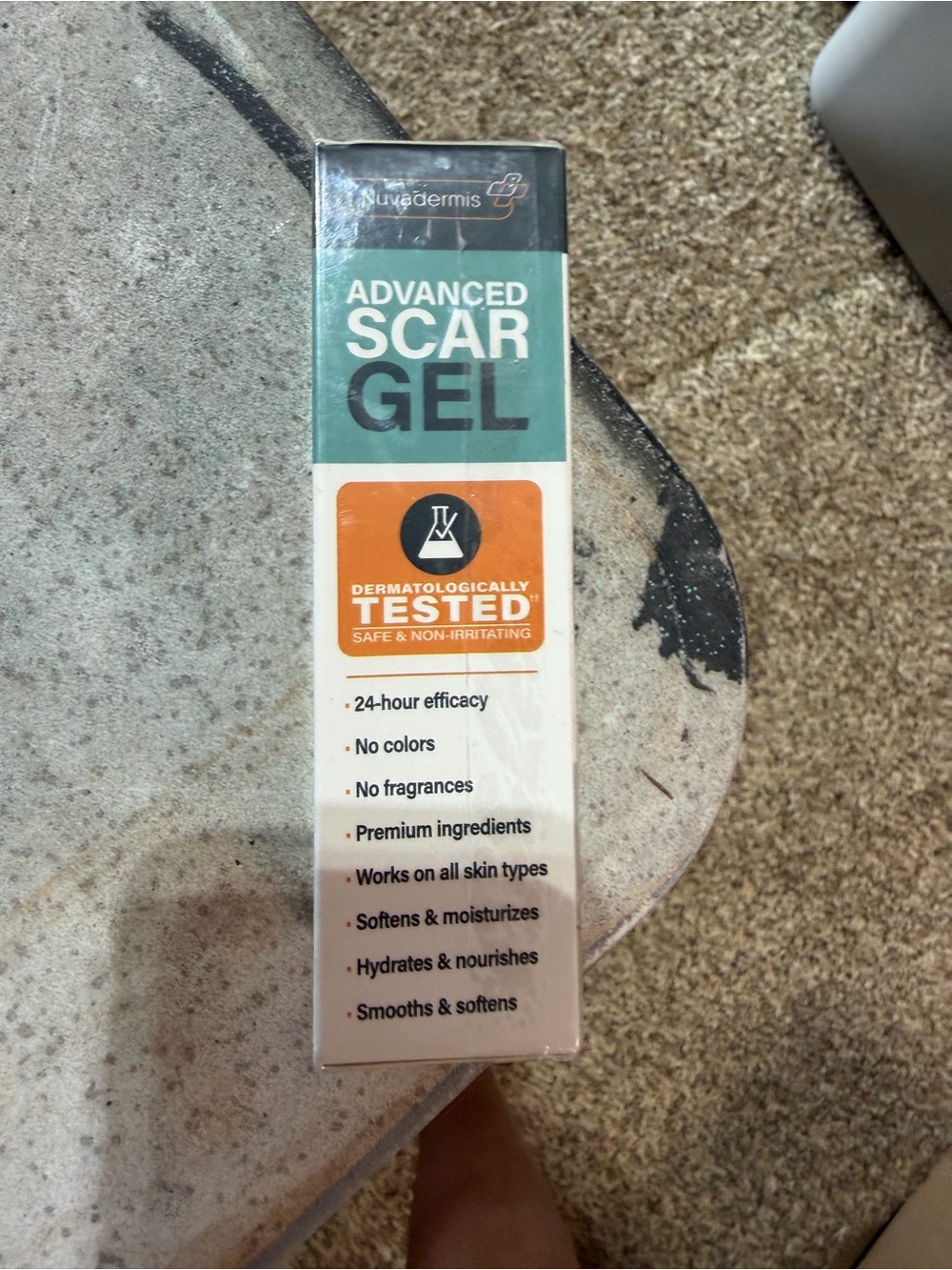 Source Unknown Advanced Scar Gel - Green/White/Orange
